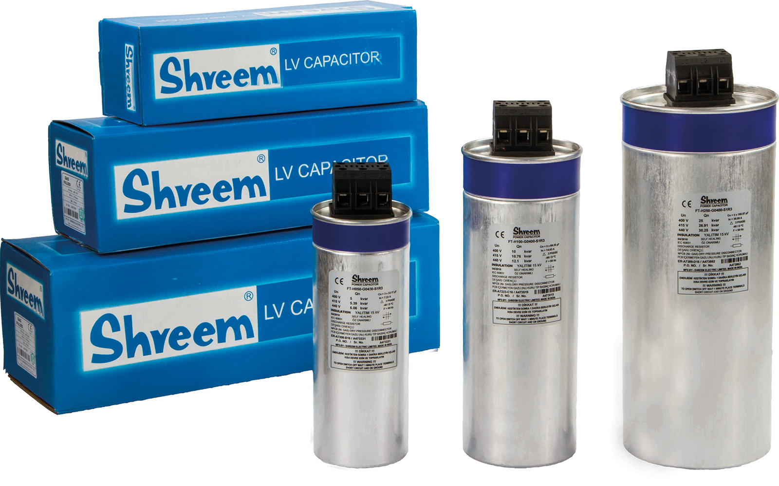 Shreem LV Capacitors